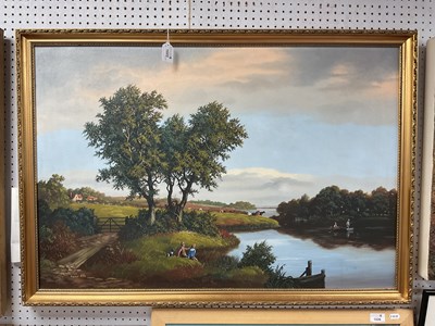 Lot 1523 - Vincent Selby (1919-2004) Tranquil River...