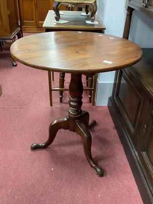 Lot 1648 - XVIII Century Style; Elm Pedestal Table, with...