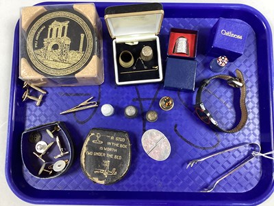 Lot 245 - A Modern Two Compartment Oval Pill Box,...