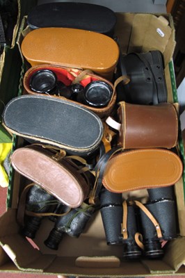 Lot 1159 - Binoculars; Jesper 10x50, Paragon coated 7x50,...