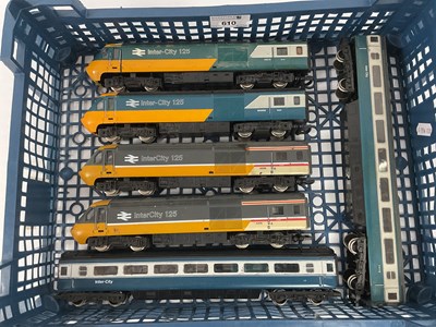 Lot 610 - Two Hornby 00 gauge InterCity 125 power cars,...