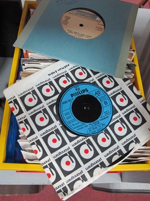 Lot 1494 - Lot of Mixed 7" Vinyl Singles, over 100...
