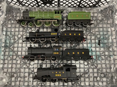 Lot 747 - Four 00 gauge LNER locomotives, including...