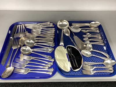 Lot 181 - A Collection of EPNS Durbarry Pattern Cutlery,...