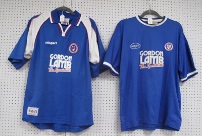 Lot 411 - Chesterfield F.C Home Shirts - Aspire Uhlsport,...