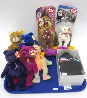 Lot 1389 - Soft toys: Steiff cosy friend plush teddy bear...