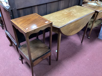 Lot 1592 - Edwardian Mahogany Inlaid Pembroke Table,...