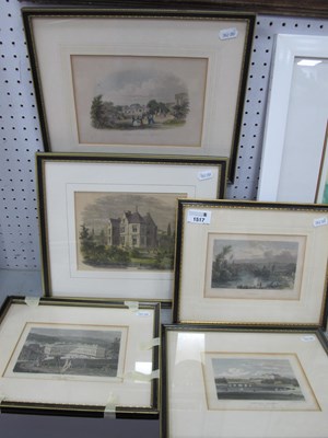 Lot 1517 - Three XIX Century Prints of Sheffield, Kenwood,...