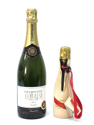 Lot 1440 - Champagne - Dehu Brut Champagne, 750ml., 12.5%...