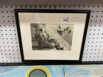 Lot 1549 - Wilfred Fairclough (1907-96), Venice Carnival...