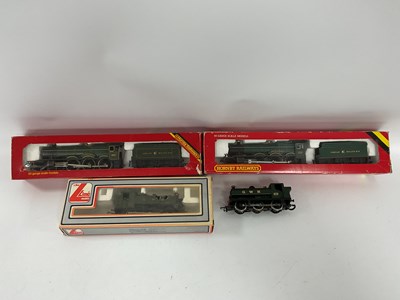 Lot 722 - Four 00 gauge Great Western locomotives: two...