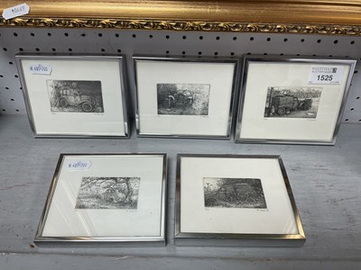 Lot 1525 - N. Ward, Limited Edition Etchings of 12, 24,...