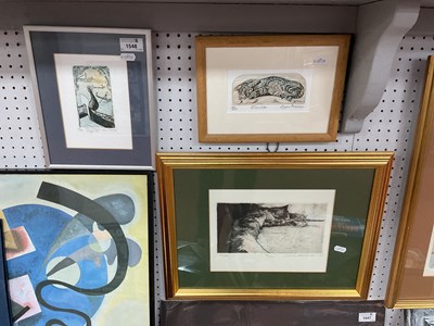 Lot 1548 - Glyn Thomas, 'Siesta' Limited Edition Etching...