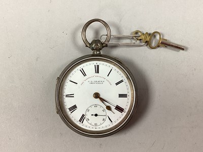 Lot 250 - J.G.GRAVES, SHEFFIELD; A Chester Hallmarked...