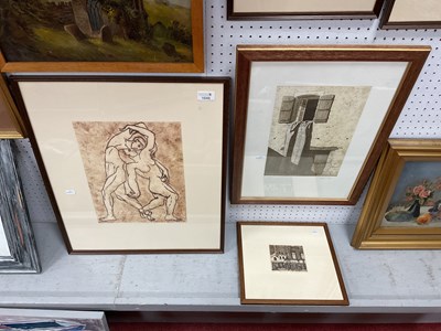 Lot 1545 - Signed Limited Edition Sepia Etchings - Andrew...