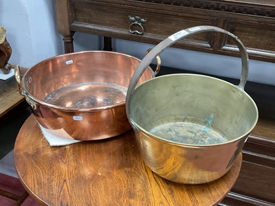 Lot 1649 - A Copper Preserve Pan, approximately. 41cm...