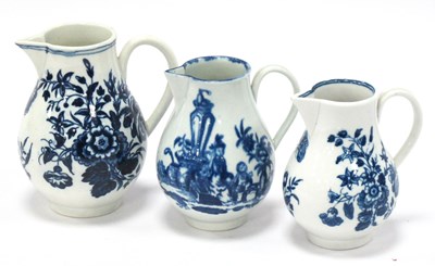 Lot 1085 - Three Early XIX Century Worcester Porcelain...
