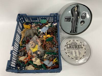 Lot 576 - A Quantity of Plastic Toy Figures, Animals by...