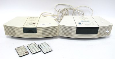 Lot 1500 - Two Bose Wave Radios Model AWR1-2W and AWRC3P....