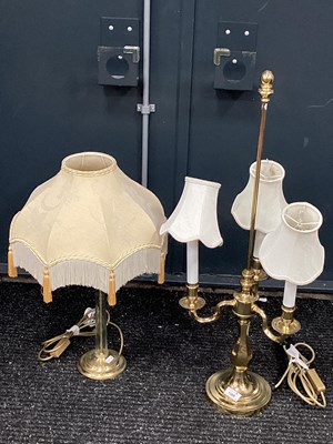 Lot 1588 - A Laura Ashley Table Lamp, with an ivory...