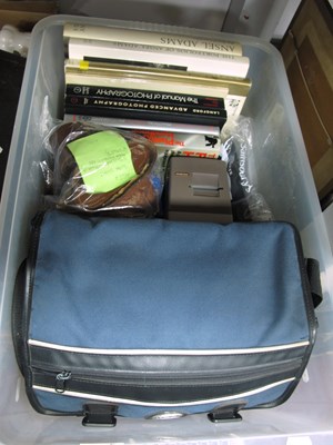 Lot 1030 - Photography equipment, including bagged...