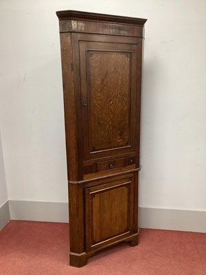 Lot 1534 - An Early XIX Century Oak and Mahogany Flat...