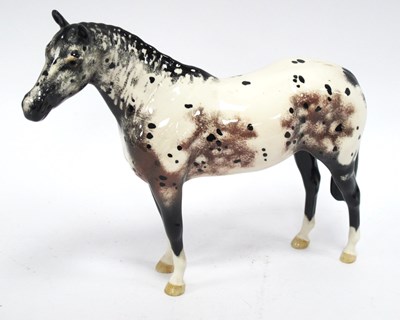 Lot 1289 - Beswick Appaloosa Stallion, 19.5cm high.