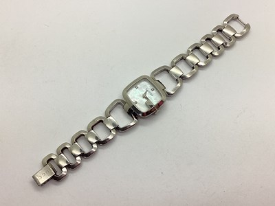 Lot 251 - Gucci 'G-Collection'; A Ladies Wristwatch, the...