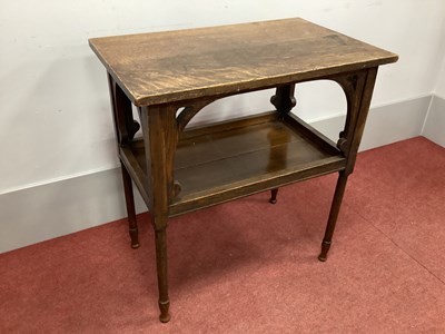 Lot 1565 - An Early XX Century Oak Art Nouveau Style...