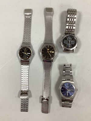 Lot 256 - Seiko Automatic; A Gent's Wristwatch, the...