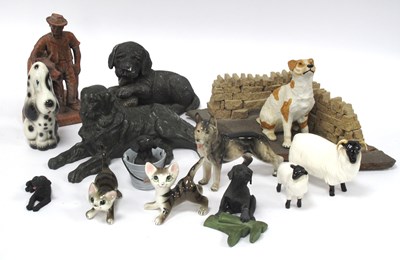 Lot 1331 - Beswick Sheep (2), Foreign Alsation. Regency...