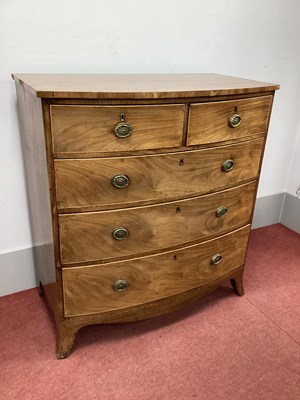 Lot 1541 - An Early XIX Century Mahogany Bow Fronted...