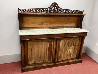 Lot 1542 - A XIX Century Rosewood Chiffonier, with...