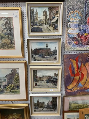 Lot 1535 - Kathleen Bagon (Sheffield artist), four signed...