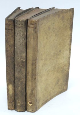 Lot 1369A - Velum-Backed Hand-Written Books, relating to...