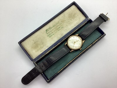 Lot 254 - J.W.Benson London; A 9ct Gold Cased Gent's...