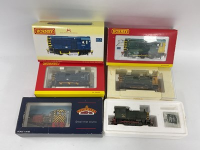 Lot 710 - Three 'OO' Gauge/4mm Boxed Diesel "Shunter"...