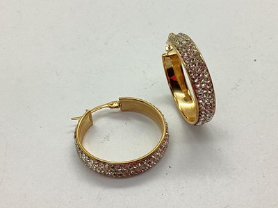 Lot 95 - A Pair of Fancy Creole Earrings, inset...