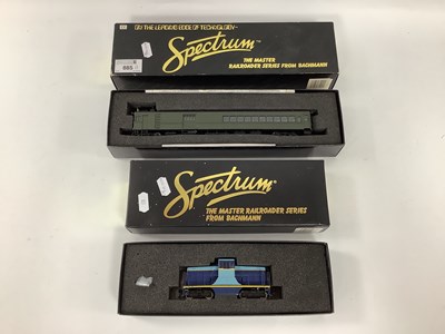 Lot 885 - Two Spectrum 'HO' Gauge U.S.A Outline Boxed...