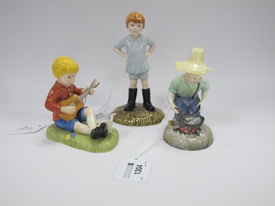 Lot 1304 - Royal Doulton 'River Boy', Christopher Robin...