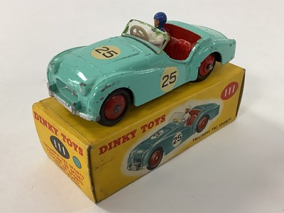 Lot 958 - Original Dinky Toys No 111 Triumph TR2 Sports,...