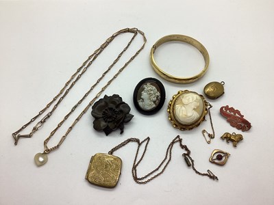 Lot 156 - A Collection of Antique and Later Jewellery,...