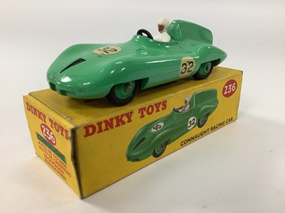 Lot 956 - Dinky Toys No 236 Connaught Racing Car, green,...