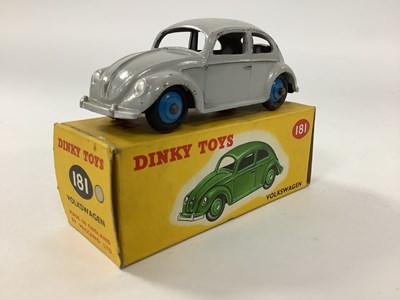 Lot 953 - Original Dinky Toys No 181 Volkswagen, grey...