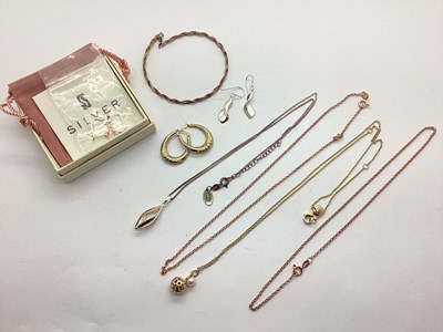 Lot 122 - A Collection of "925" and Other Jewellery, to...