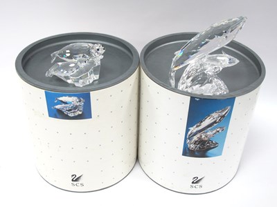 Lot 1243 - Two Swarovski Annual Edition: 1991 “Save me -...