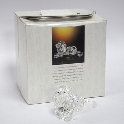 Lot 1319 - Swarovski SCS Annual Edition 1995 “The Lion”...
