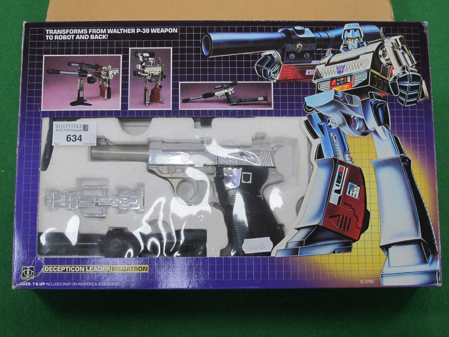 Lot 634 - A Boxed Hasbro Circa 1984 #5793 Transformers...