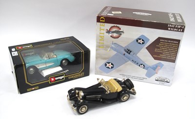 Lot 1398 - Gearbox 1942 F45-4 Wildcat Model in Box,...