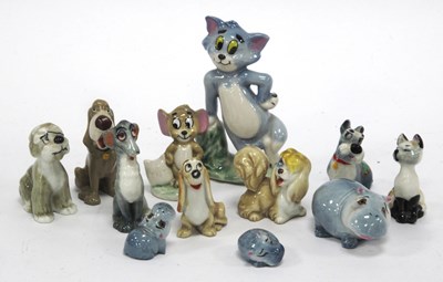 Lot 1321 - Wade Tom, 9cm high, Jerry, Jock and other...